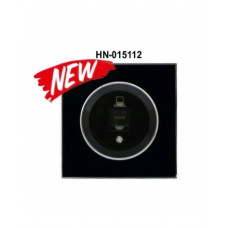 Розетка RIGHT HAUSEN LAURA 1-я компьютерная черная HN-015112 NEW