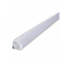 Профиль угловой матовый 2 м ПФ-9 (+рассеиватель)