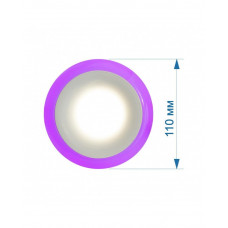 АКЦИЯ Светильник LED PANEL RIGHT HAUSEN RIM 3W 4000K белый, подсветка 3W фиолетовая