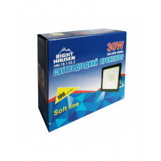 Прожектор RIGHT HAUSEN SOFT LED 30W 6500K IP65 чорний HN-191032