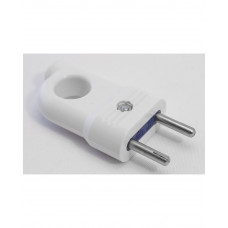 Вилка RIGHT HAUSEN STANDARD плоска б/з з кільцем біла HN-021131