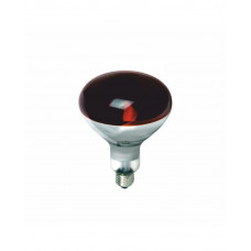 Лампа RIGHT HAUSEN Красная 125W E27 В ГОФРЕ HN-095040