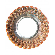 Светильник встраиваемый LED PANEL RIGHT HAUSEN CRYSTAL 2 MR16+3W LED 4000K AMBER HN-275031