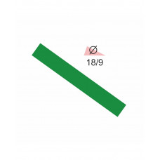 Термоусадочная трубка RIGHT HAUSEN 18,0/9 зеленая