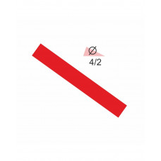 Термоусадочная трубка RIGHT HAUSEN 4,0/2 красная