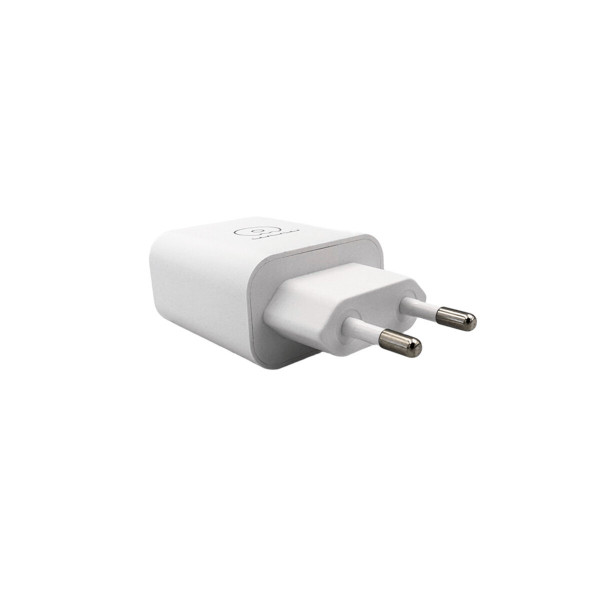 Мережевий зарядний пристрій WUW-C172 20W PD USB-C + USB QC3.0 18W white