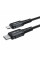 Кабель ACEFAST C4-01 Type-C to iP 3A, 30W, 1.8m, nylon, zinc connectors, Black