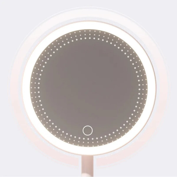 Дзеркало для макіяжу Xiaomi DOCO LED Beauty Sunlight Small Mirror Standard Edition Simple White