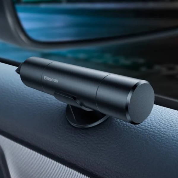 Автомобільний молоток Baseus Sharp Tool Safety Hammer Dark gray