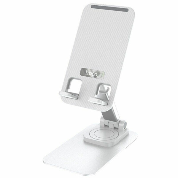 Тримач для телефона HOCO PH50 Ivey folding rotatable desktop holder White
