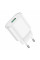 Мережевий зарядний пристрій HOCO C109A Fighter single port QC3.0 charger set 18W White