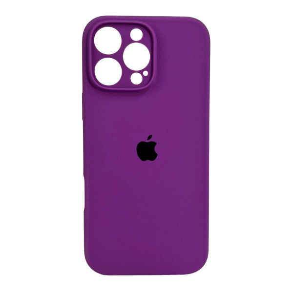 Чохол для смартфона Silicone Full Case AA Camera Protect for Apple iPhone 16 Pro 19,Purple