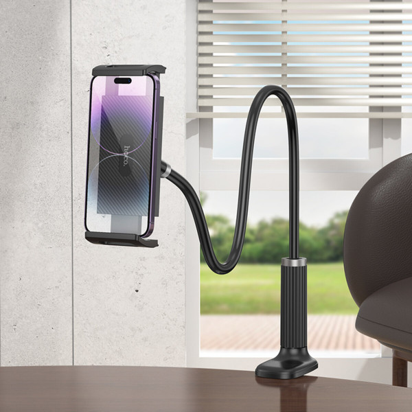 Тримач для телефона HOCO HD10 Bamboo lazy stand Black