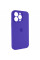 Чохол для смартфона Silicone Full Case AA Camera Protect for Apple iPhone 13 Pro 22,Dark Purple