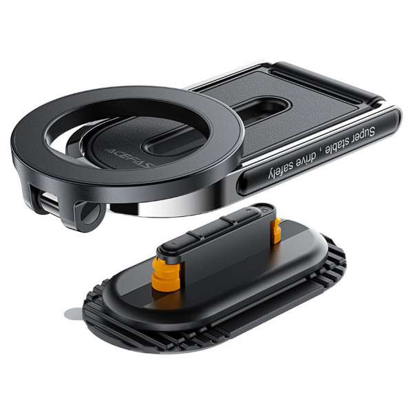 Автотримач для телефона ACEFAST D54 magnetic car holder for dashboard Black