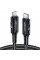 Кабель ACEFAST C4-01 Type-C to iP 3A, 30W, 1.8m, nylon, zinc connectors, Black