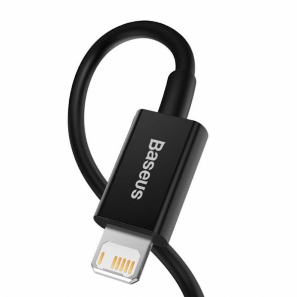 Кабель Baseus Superior Series USB to iP 2.4A 1m Black