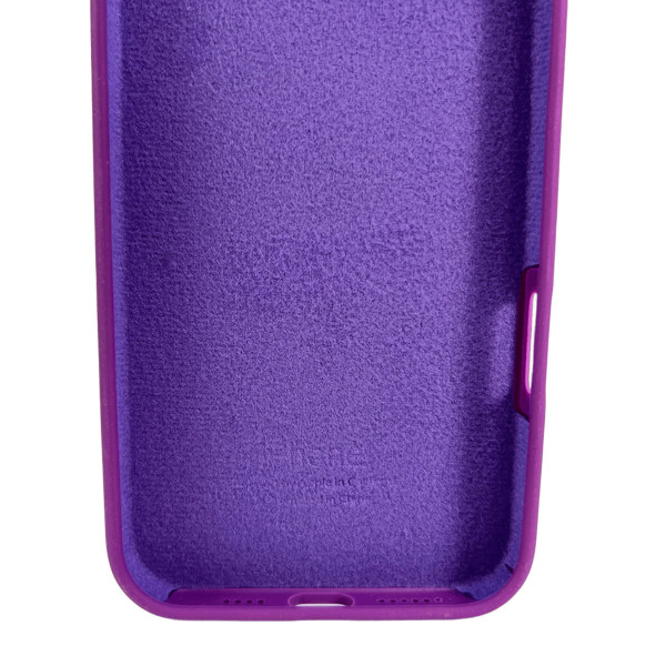 Чохол для смартфона Silicone Full Case AA Camera Protect for Apple iPhone 16 Pro 19,Purple