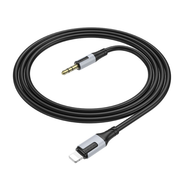 Аудіокабель BOROFONE BL19 Creator digital audio conversion cable iP Black