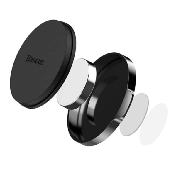 Автотримач для телефона Baseus Small Ears Series Magnetic Bracket（Flat type）Cluster Black