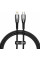 Кабель Baseus Glimmer Series Fast Charging Data Cable Type-C to iP 20W 2m Black