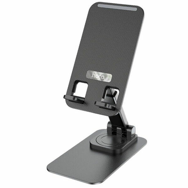 Тримач для телефона HOCO PH50 Ivey folding rotatable desktop holder Black