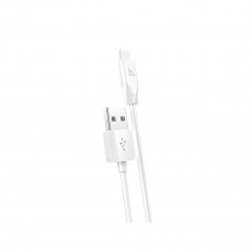Кабель HOCO X1 USB to Type-C 3A, 1m, PVC, PVC connectors, White