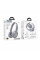 Бездротові навушники HOCO W46 Charm BT headset Light Blue Gray
