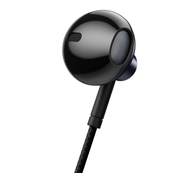 Навушники Baseus Encok 3.5mm Wired Earphone H19 Black