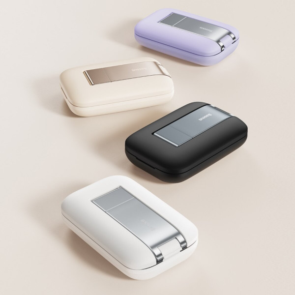 Тримач для телефона Baseus Seashell Series Folding Phone Stand Cluster Black