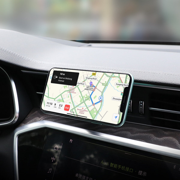 Автотримач для телефона HOCO CA65 Sagittarius series air outlet magnetic car holder Black