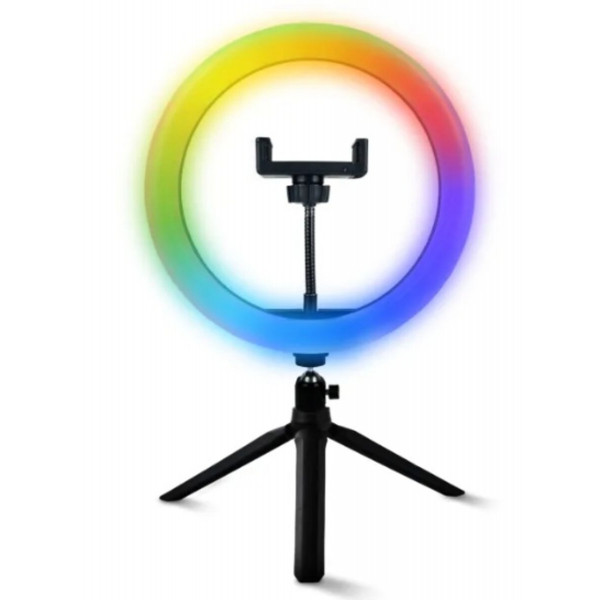 Кільцева лампа NNHQ-10 RGB (26см)