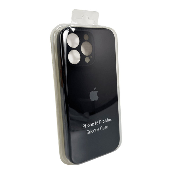 Чохол для смартфона Silicone Full Case AA Camera Protect for Apple iPhone 16 Pro 14,Black
