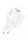 Мережевий зарядний пристрій HOCO C111A Lucky dual-port PD30W+QC3.0 charger White