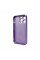 Чохол для смартфона AG Glass Matt Frame Color Logo for Apple iPhone 13 Pro Light Purple