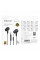 Навушники BOROFONE BM100 Pro Fuente universal earphones with microphone Black