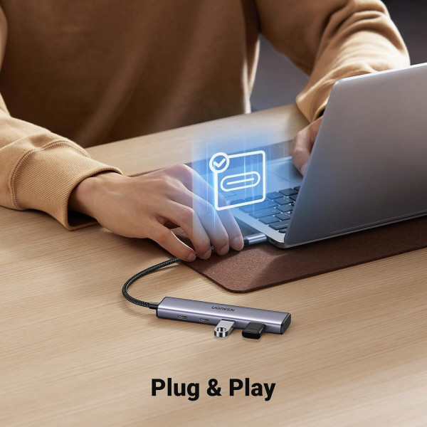 USB-хаб UGREEN 4-Port USB-C Hub