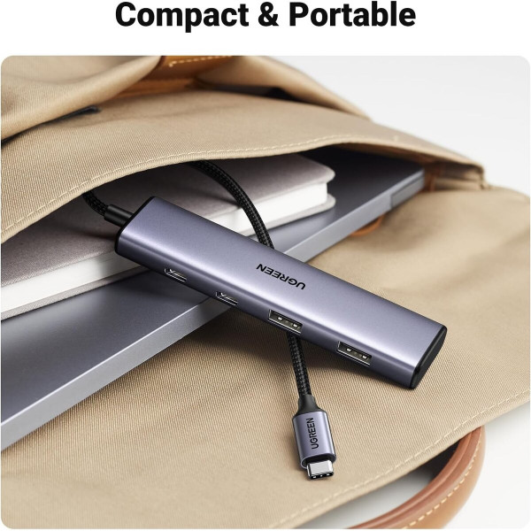 USB-хаб UGREEN 4-Port USB-C Hub