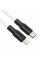 Кабель HOCO X21 Plus Type-C to iP 3A, 20W, 1m,  black and white