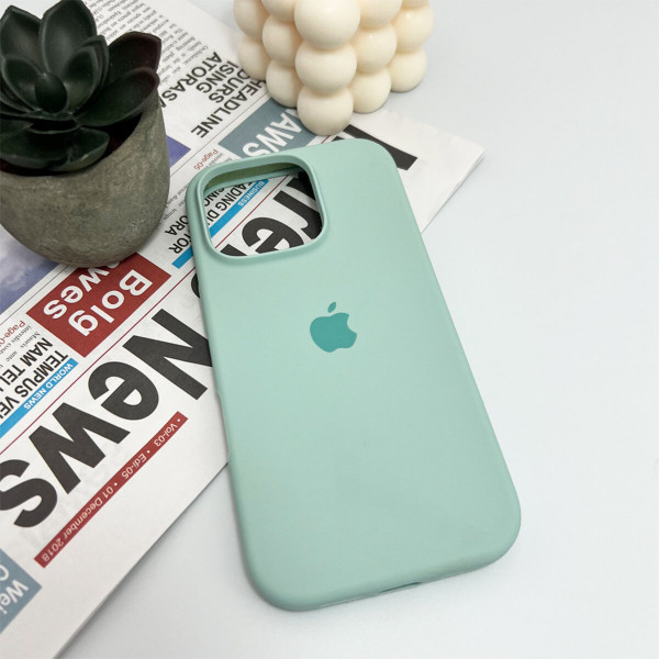 Чохол для смартфона Silicone Full Case AA Open Cam for Apple iPhone 16 Pro 13,Turquoise