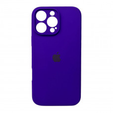 Чохол для смартфона Silicone Full Case AA Camera Protect for Apple iPhone 16 Pro 22,Dark Purple