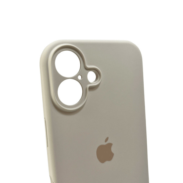 Чохол для смартфона Silicone Full Case AA Camera Protect for Apple iPhone 16 9,Antique White