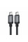 Кабель ACEFAST C20-03 USB-C to USB-C aluminum alloy charging data cable Black