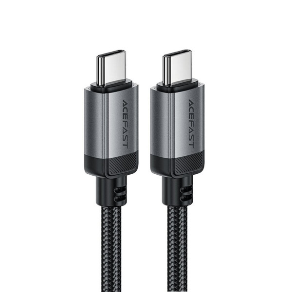 Кабель ACEFAST C20-03 USB-C to USB-C aluminum alloy charging data cable Black