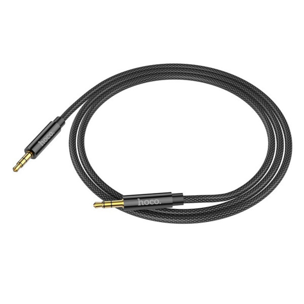 Аудiокабель HOCO UPA19 AUX audio cable (L=1M) Black