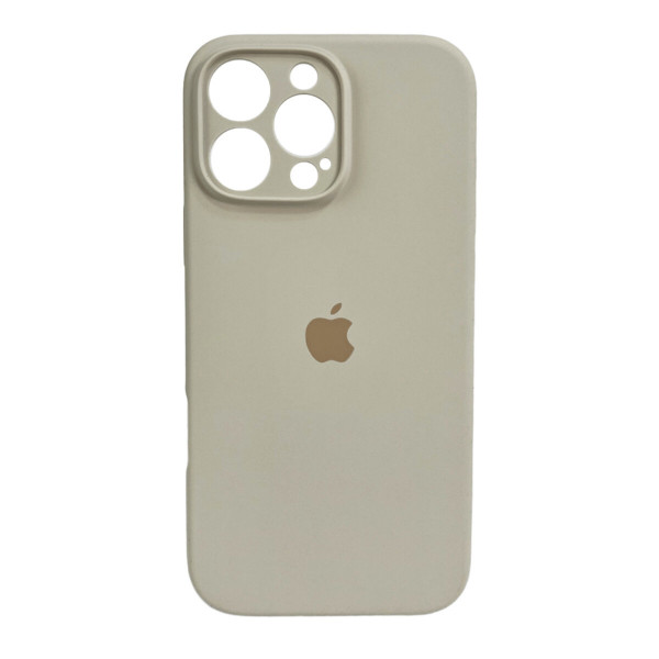 Чохол для смартфона Silicone Full Case AA Camera Protect for Apple iPhone 16 Pro Max 9,Antique White