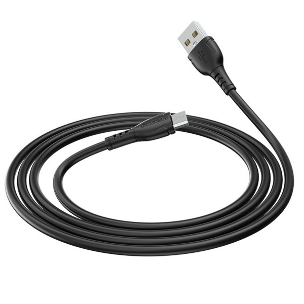 Кабель BOROFONE BX51 Triumph Micro-USB 1m 2.4A Black