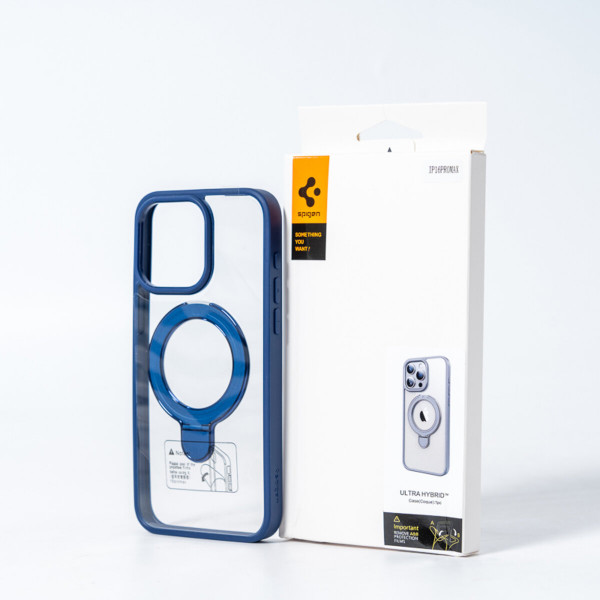 Чохол для смартфона Spigen AAA Magnetic Ring for Apple iPhone 13 Pro Max Blue