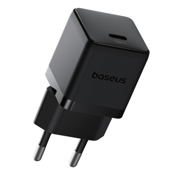 Мережевий зарядний пристрій Baseus Palm Fast Charger 1C 20W EU Cluster Black