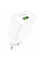 Мережевий зарядний пристрій BOROFONE BA47A Mighty speed single port QC3.0 3A 18W White